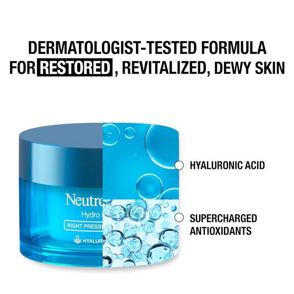 ** SOLD** Neutrogena Hydro Boost Night Pressed Serum, (1.7 oz) - Picture 3 of 6